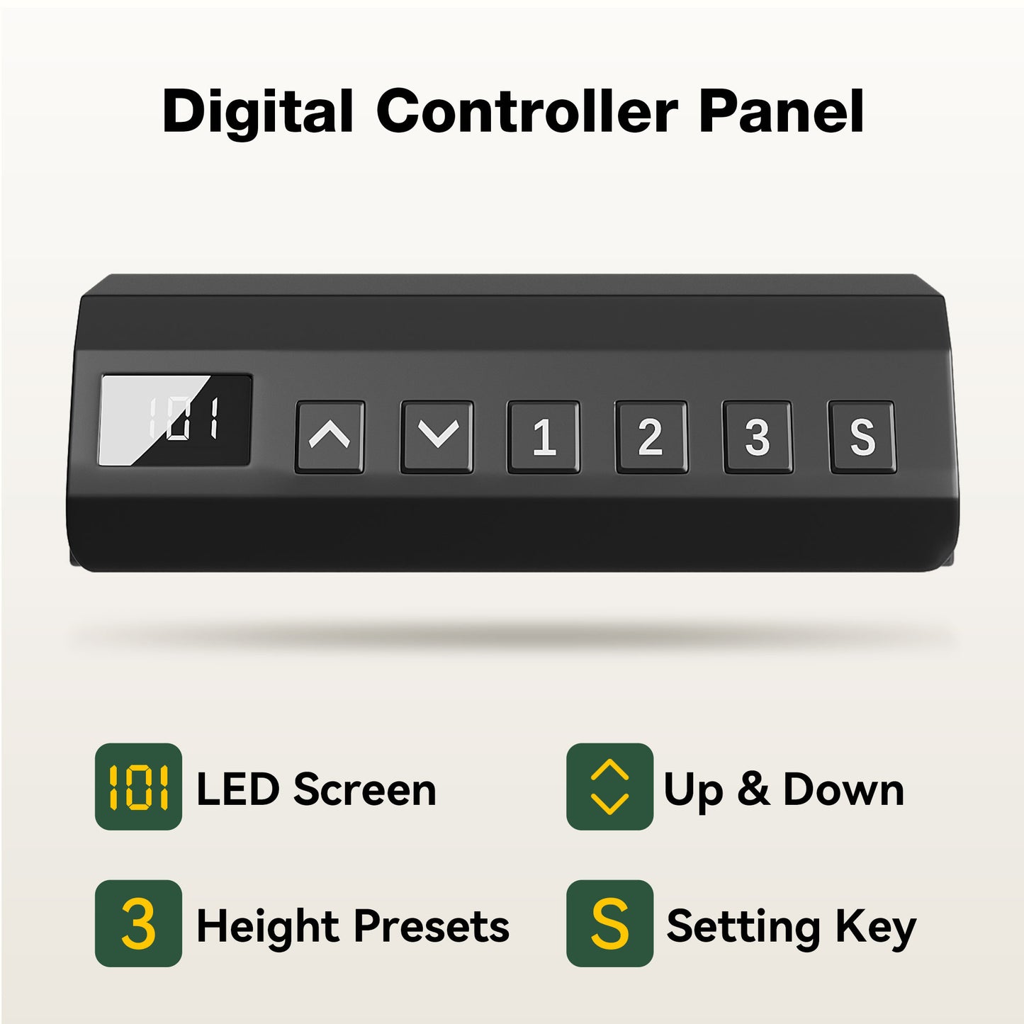 Casacomoda L-Shaped Standing Desk with Storage Cabinet and Drawers, Reversible Sit Stand Computer Desk for Home Office, Adjustable Height Desk, 48 Inch, Walnut & Black