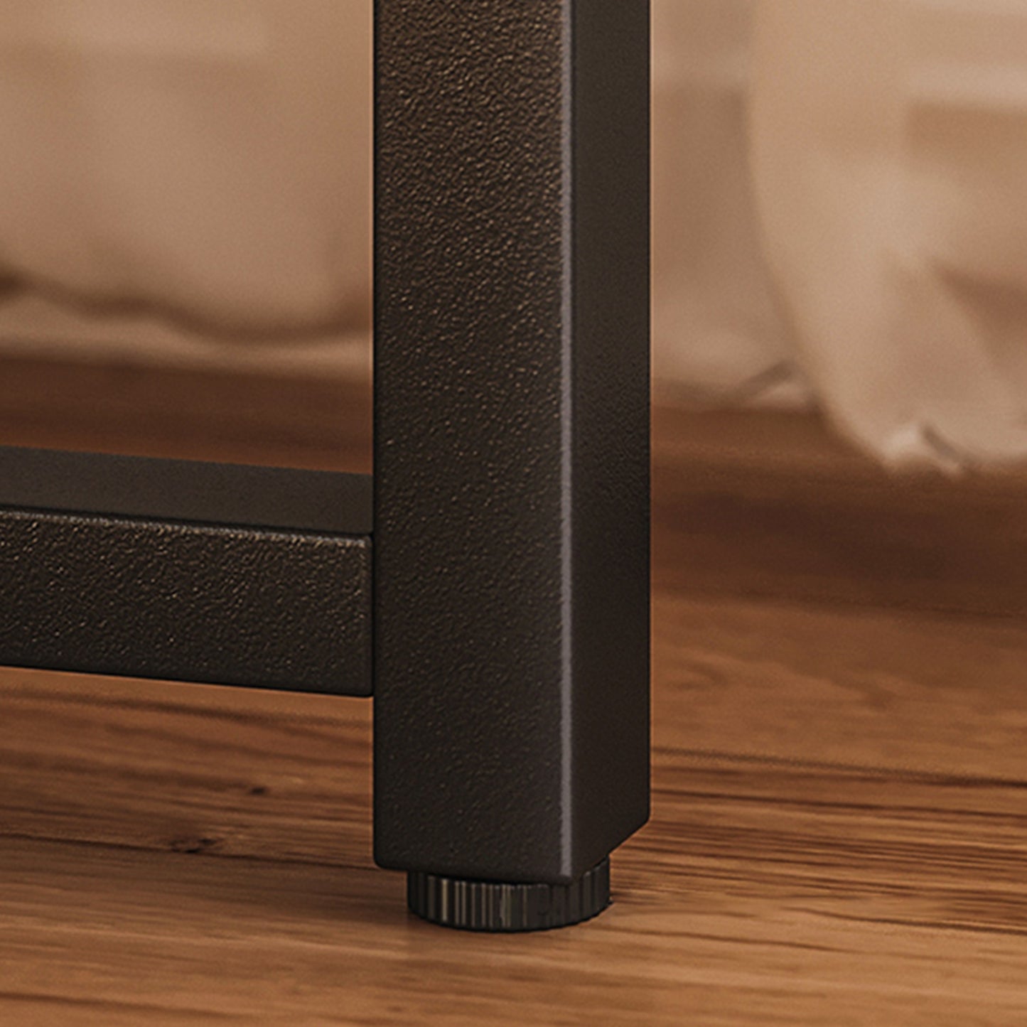 Casacomoda Small Computer Desk - 32 Inch Writing Table with Headphone Hooks for Home Office, Modern Black