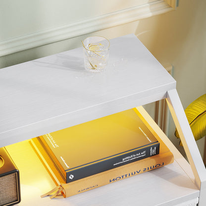 Casacomoda 55 inch Dresser with LED Lights, Dresser for Bedroom with 9 Storage Drawers, White