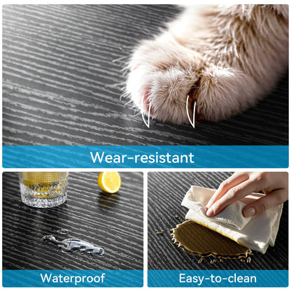 Casacomoda 6-Tier Bookcase with Cabinet, Modern Bookshelf for Home Office, Living Room or Bedroom, Easy Assembly & Stable Structure, Black