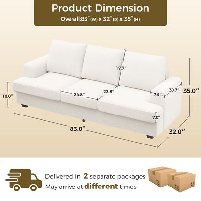 Couches for Living Room, Home Sofa for Small Apartment